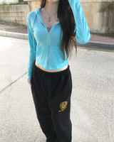 Sagging flare pants