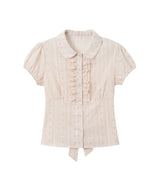 Elira Vintage Frill Blouse