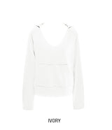Pigment Dekki Pocket V-Neck Hoodie