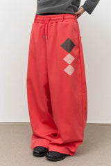 Angle Argyle Pants