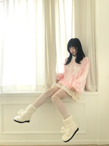 kitsch velvet ribbon t-shirt