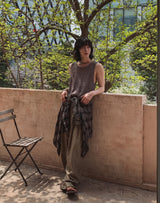 Sense Summer Banding Wide Slacks