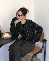 [ORIGINAL] Poky Dot Knit Cardigan