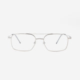 Knouun Square Combi Two-Bridge Glasses ASCENT SV