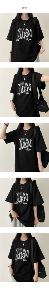 Otle Vintage Boxy Fit Short Sleeve Tee