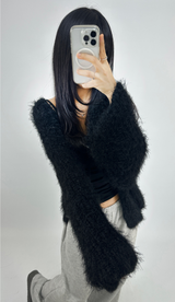 (INNER POINT ITEM♥/LOVELY) 2 COLORS ストリングボウプリーツレースディテールノースリーブタンク