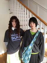 YWD WELCOME T-SHIRTS_CHARCOAL (1color)