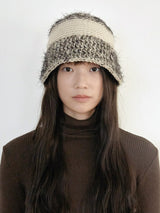 Hairy Bucket Hat - Beige