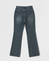 [B-DENIM] ノンスパンブーツカット 028