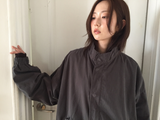 Bell half-neck peach field jacket (4color)