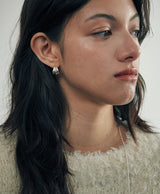 [925 silver] Deux.silver.203 / エペコートピアス (シルバー)