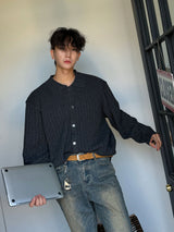 ASCLO Slab Slim Bootcut Denim Pants
