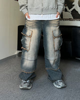 UL Dekki Pocket Cargo Denim Pants (2C)