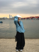 solsol hood wind jacket (4color)