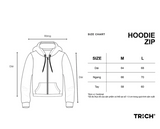 MONE BOXY HOODIE ZIP