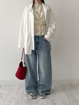 403 Catbrush Wide Denim Pants