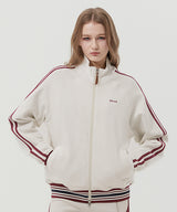 PUNK TRACK ZIP UP [IVORY]