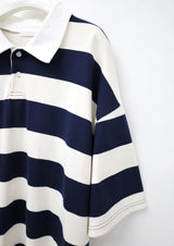(UNISEX)vivid rugby collar tee(3colors)