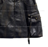 Tiny Washing Leather Skirt