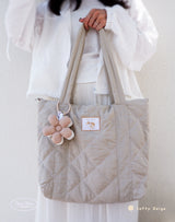 Softy Bag 軽量キルティングトート（IVORY）