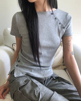Luhin Button T-Shirt