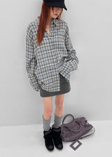 [MADE] Lukael Loose-Fit Check Shirt