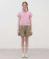 Multi Striped T-shirt - Pink
