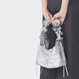 aox ツーウェイバッグ silver