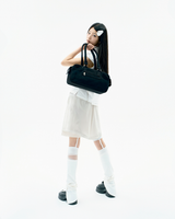 デタッチャブルキーリングバゲットバッグ / Black