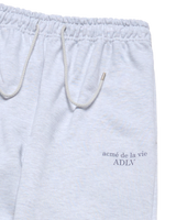 25FW BASIC LOGO NAPPING ZURRY PANTS MELANGE