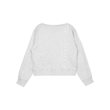 シフォンラインスウェットシャツ