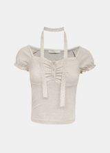 Dark Rose Lace T-Shirt