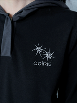 CONTOUR EYELET POINT SLIM FIT HOOD T