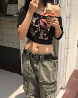Pigment pocket cargo pants
