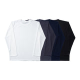LMN Fine Knit Round Long-Sleeved T-Shirt (4 colors)