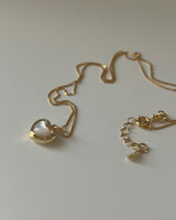 Loveholic necklace (silver)
