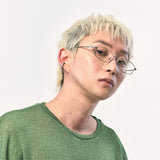 シースルー長袖Tシャツ GREEN