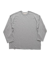 VINTAGE P. DYEING CUT-OUT BOX TEE (Gray)