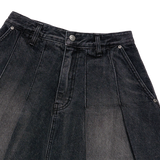 25SS ウィメンズデニム デニススカート ブラック