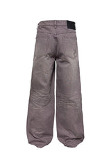 Wide Leg Washed Jeans