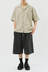 Tint Check Half Shirt (2color)