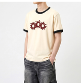 エッセンシャルスタンダード半袖リンガーTシャツ 3GEAR クリーム