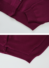 MT Round Loose Knit Cardigan (7color)