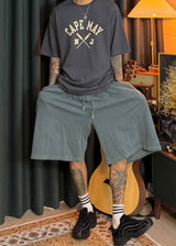 Pigmented Flared Short Bermuda Pants 4COLOR