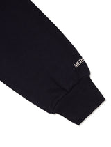 Oversized Fit Checkered Applique Hooded Navy (FCF3TS643M)