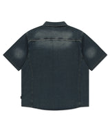DENIM HALF SHIRT