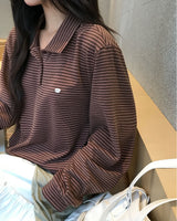 [ORIGINAL] ストリングボーダーTシャツ