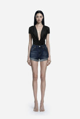 Retro washing hot pants