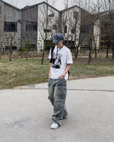 Tech Double Cargo Wide Pants