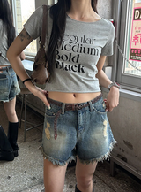 [S/S] レギュラープリンティングハーフTシャツ(3color)